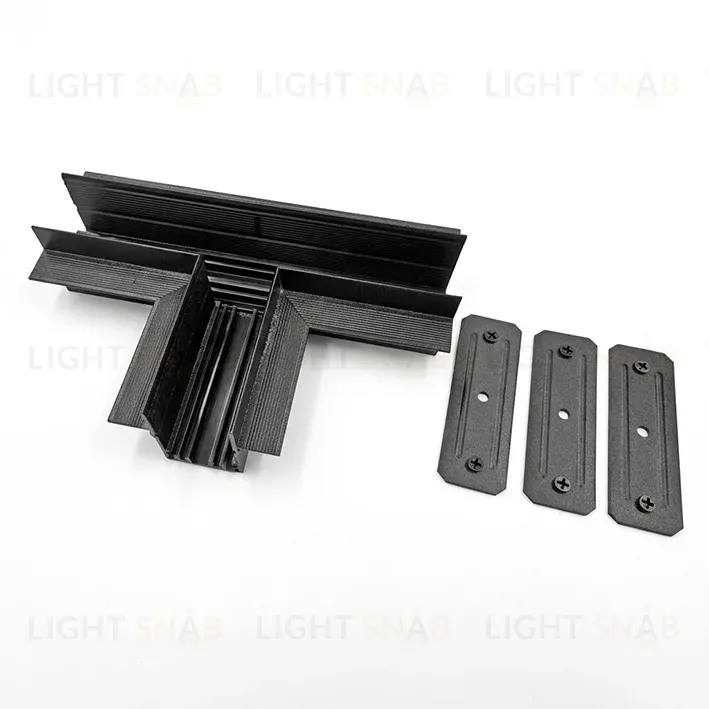 Тройник коннектор для накладного шинопровода AM Group AM572 BK AM572 BK SMART
