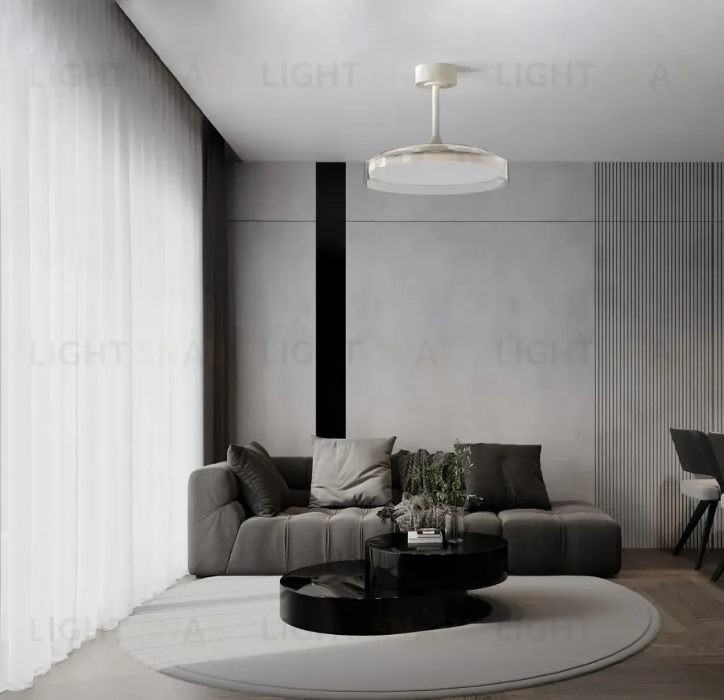 Люстра-вентилятор Mantra Glass Fan 9525 9525