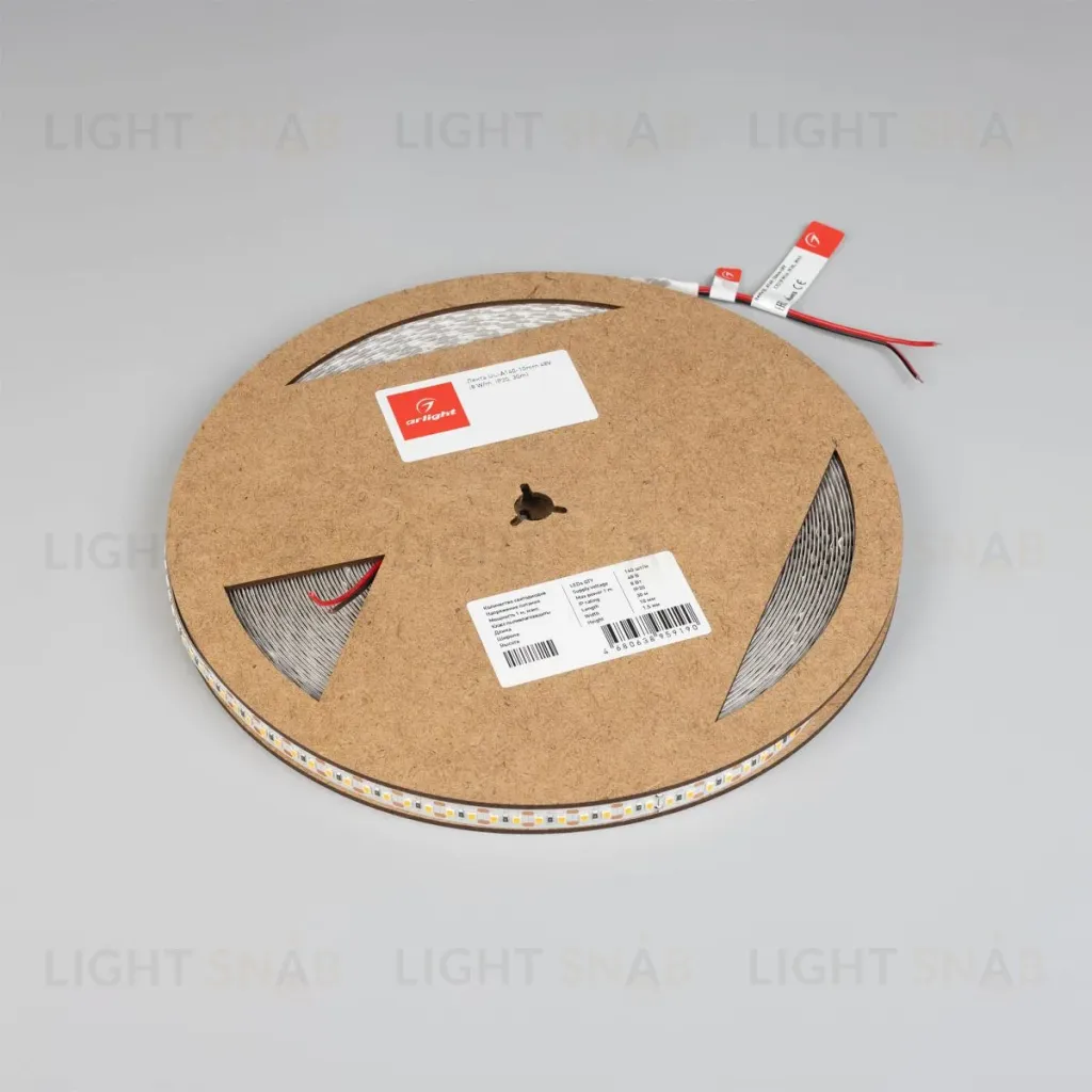 Светодиодная лента Arlight UL-A140-10mm 48V Day4000-CX2 (8 W/m, IP20, 30m) (резка 2 светодиода) 064038 064038