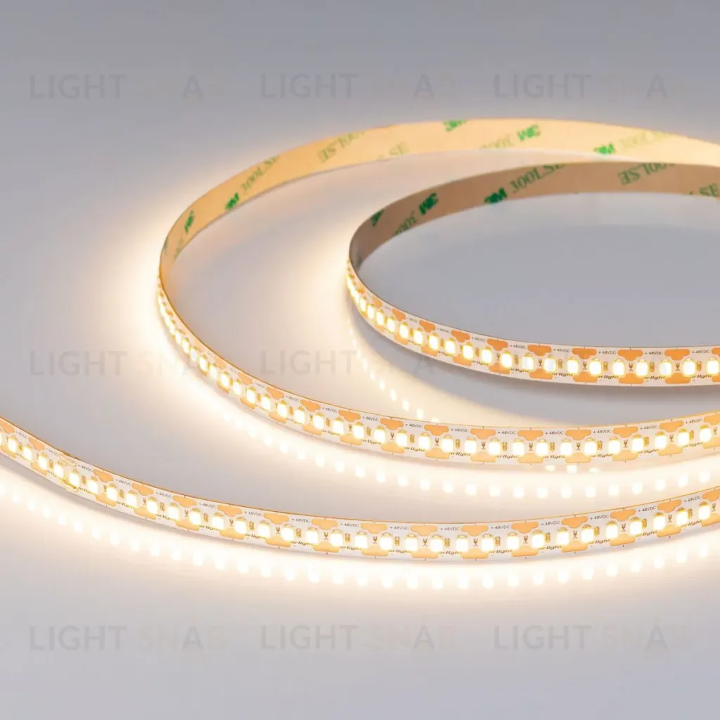 Светодиодная лента Arlight UL-A180-10mm 48V Warm3000-CX2 (19 W/m, IP20, 10m) 063797 063797