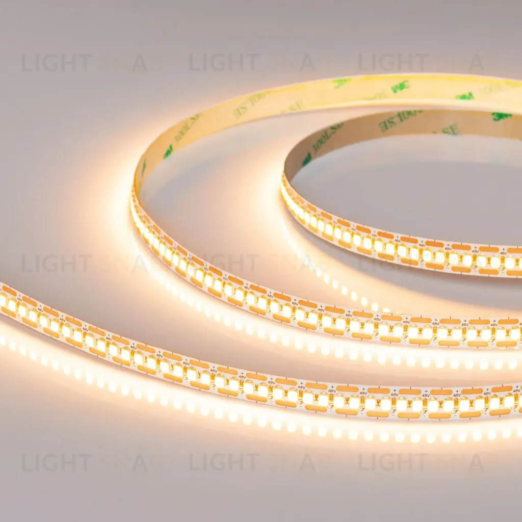 Светодиодная лента Arlight UL-A240-10mm 48V Warm2400-CX2 (23 W/m, IP20, 10m) 063812 063812