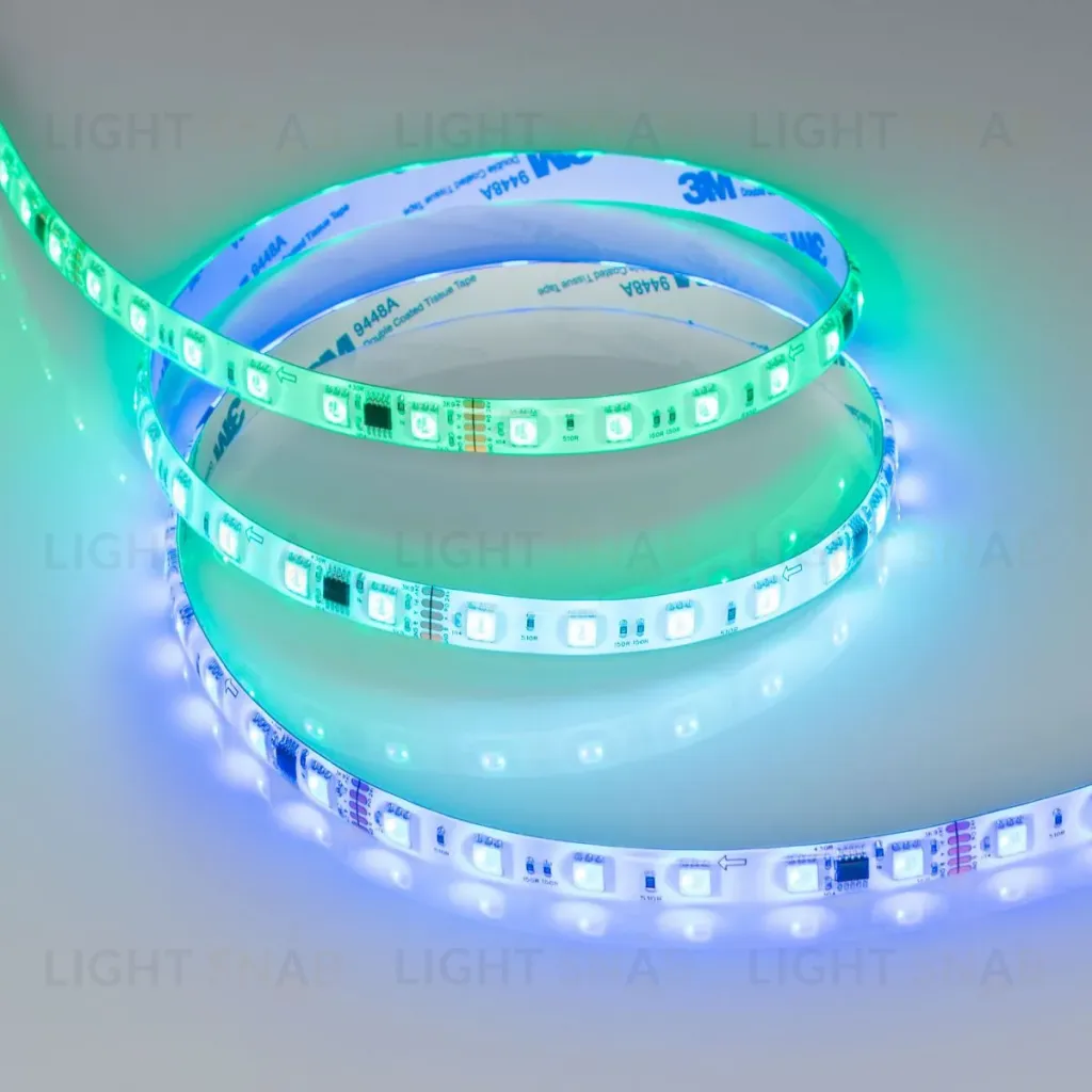 Светодиодная лента герметичная Arlight DMX-SE-B60-10mm 24V RGB-PX6 (14 W/m, IP65, 5m) 039607(1) 039607(1)