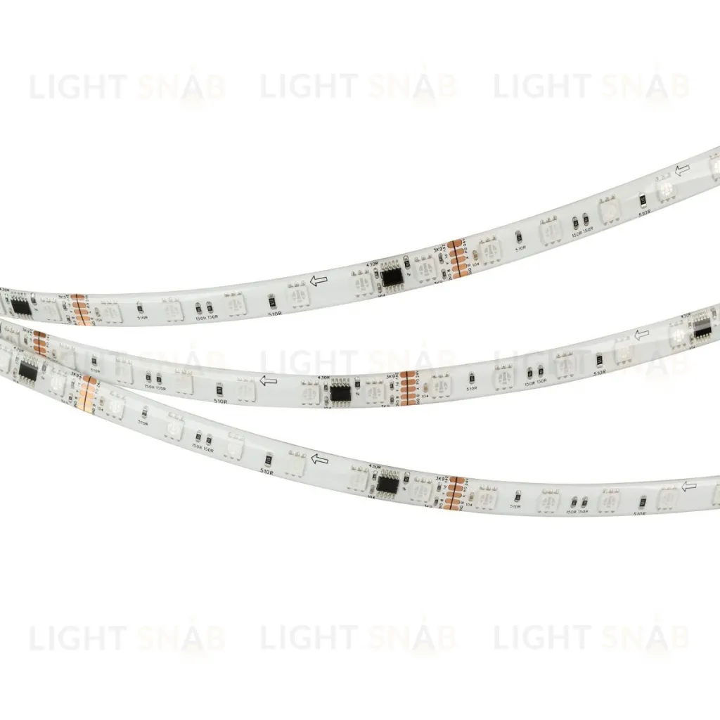 Светодиодная лента герметичная Arlight DMX-SE-B60-10mm 24V RGB-PX6 (14 W/m, IP65, 5m) 039607(1) 039607(1)