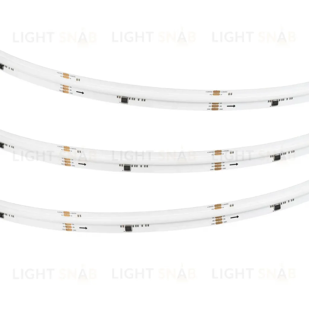 Светодиодная лента DMX-COB-X1008-18mm 24V RGB-PX126 (11 W/m, IP20, CSP, 5m) 062128 062128