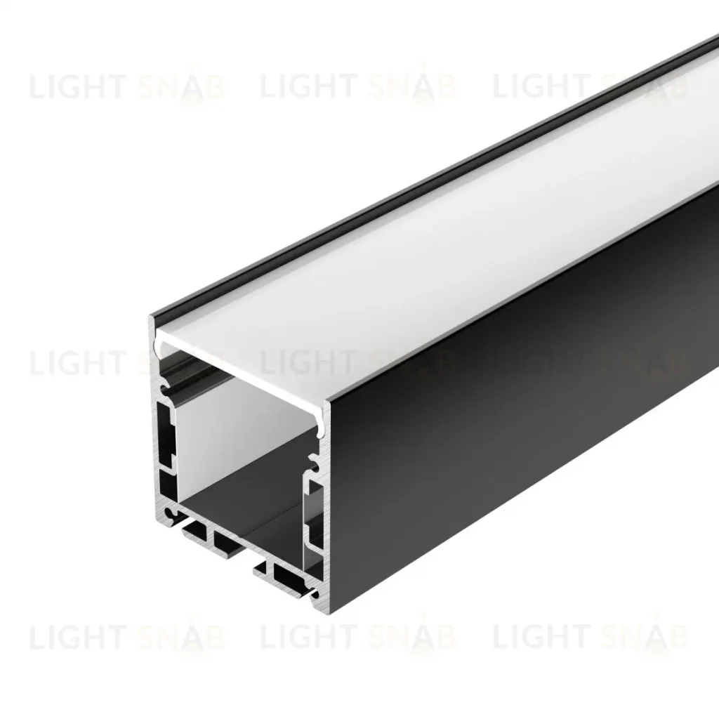 Профиль Arlight SL-LINE-3535-2000 BLACK с рефлектором (Алюминий) 064461 064461