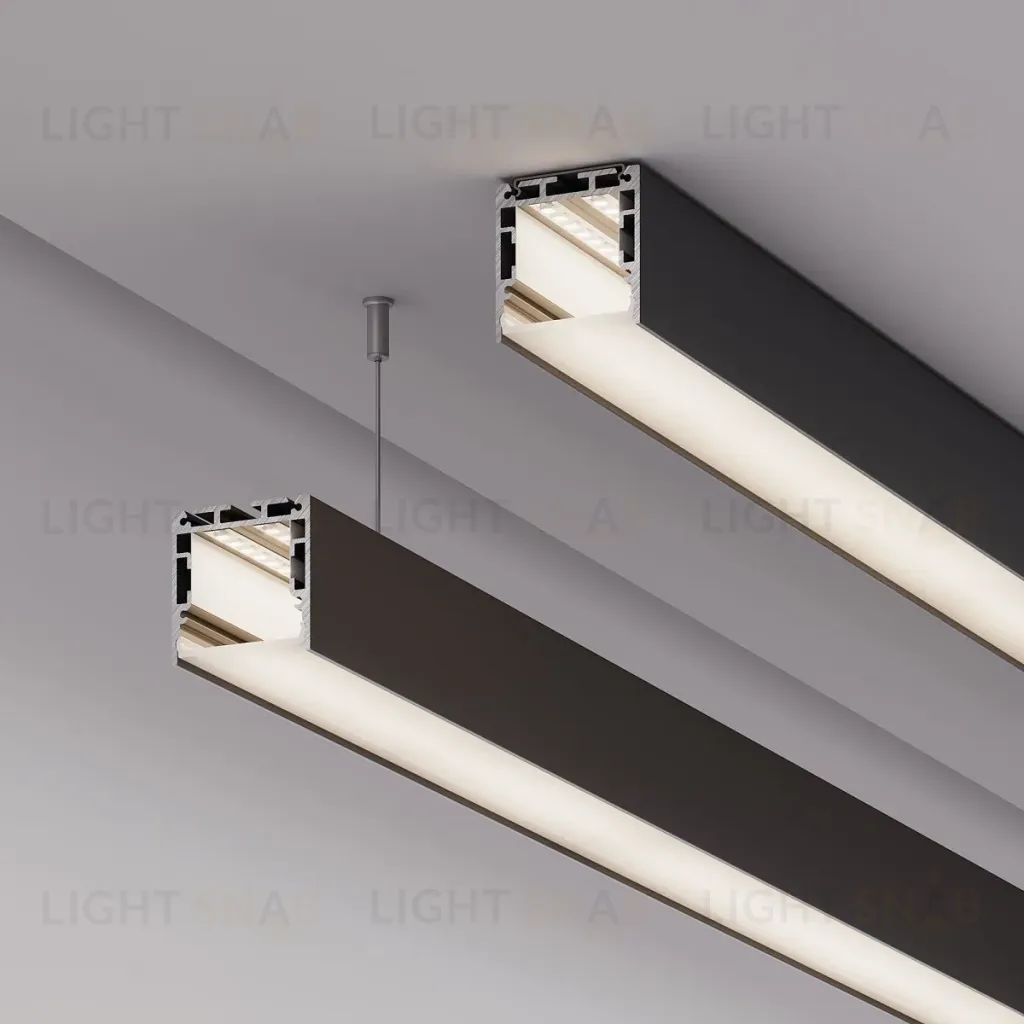 Профиль Arlight SL-LINE-3535-3000 BLACK с рефлектором (Алюминий) 064463 064463