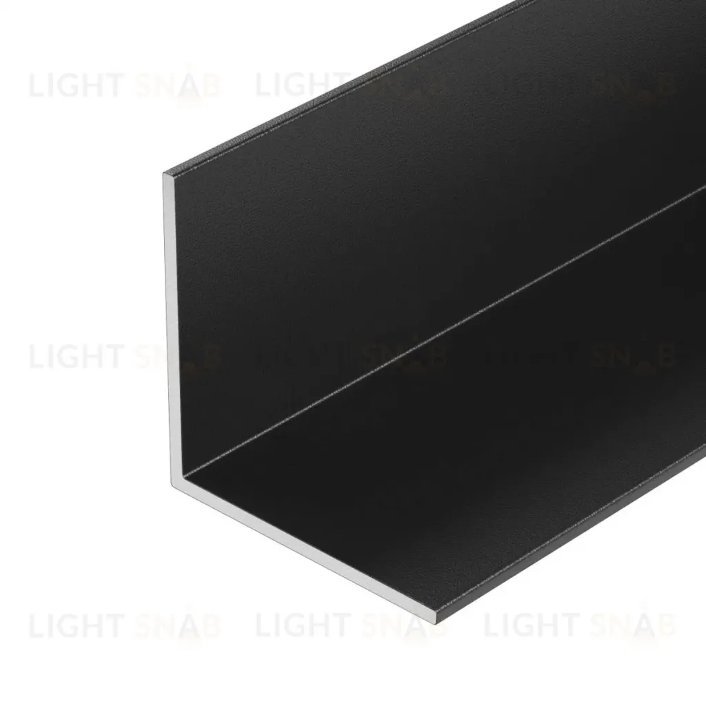 Уголок Arlight ARH-W20x20x1-3000 BLACK (Алюминий) 063300 063300