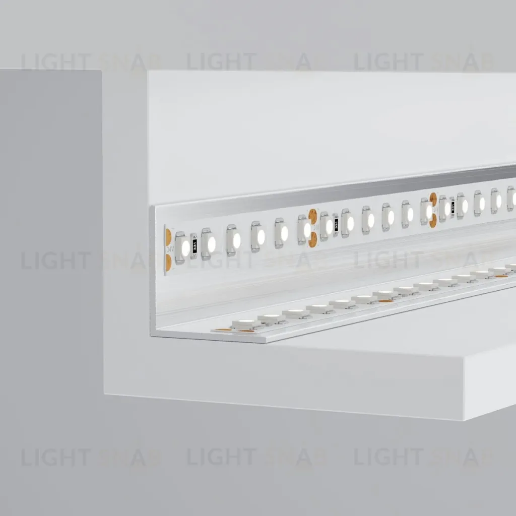 Уголок Arlight ARH-W20x20x1-3000 ANOD (Алюминий) 063232 063232