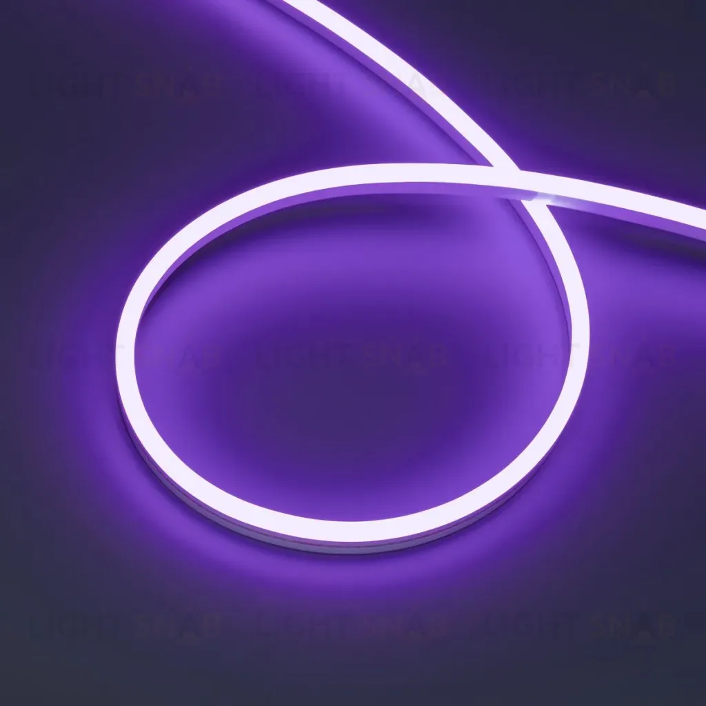 Светодиодная лента герметичная Arlight HALO-SIDE-A168-6x13mm 24V Purple (10 W/m, IP67, 2835, 5m) (Силикон) 061563 061563