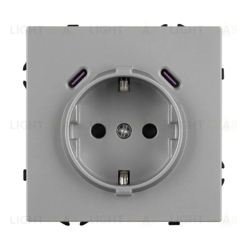 Механизм розетки с USB зарядкой Arlight SCT-NOBE-MUCC-SFPL-IS (230V, 16A) 061817 061817