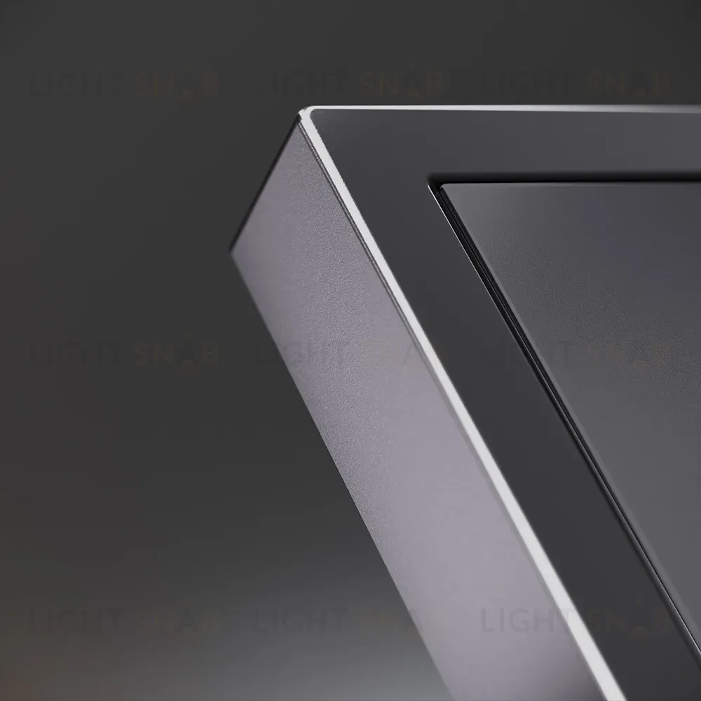 Накладка для розетки с заземлением и защитными шторками, S70 Metal (антрацит) Voltum VLSM000712 VLSM000712