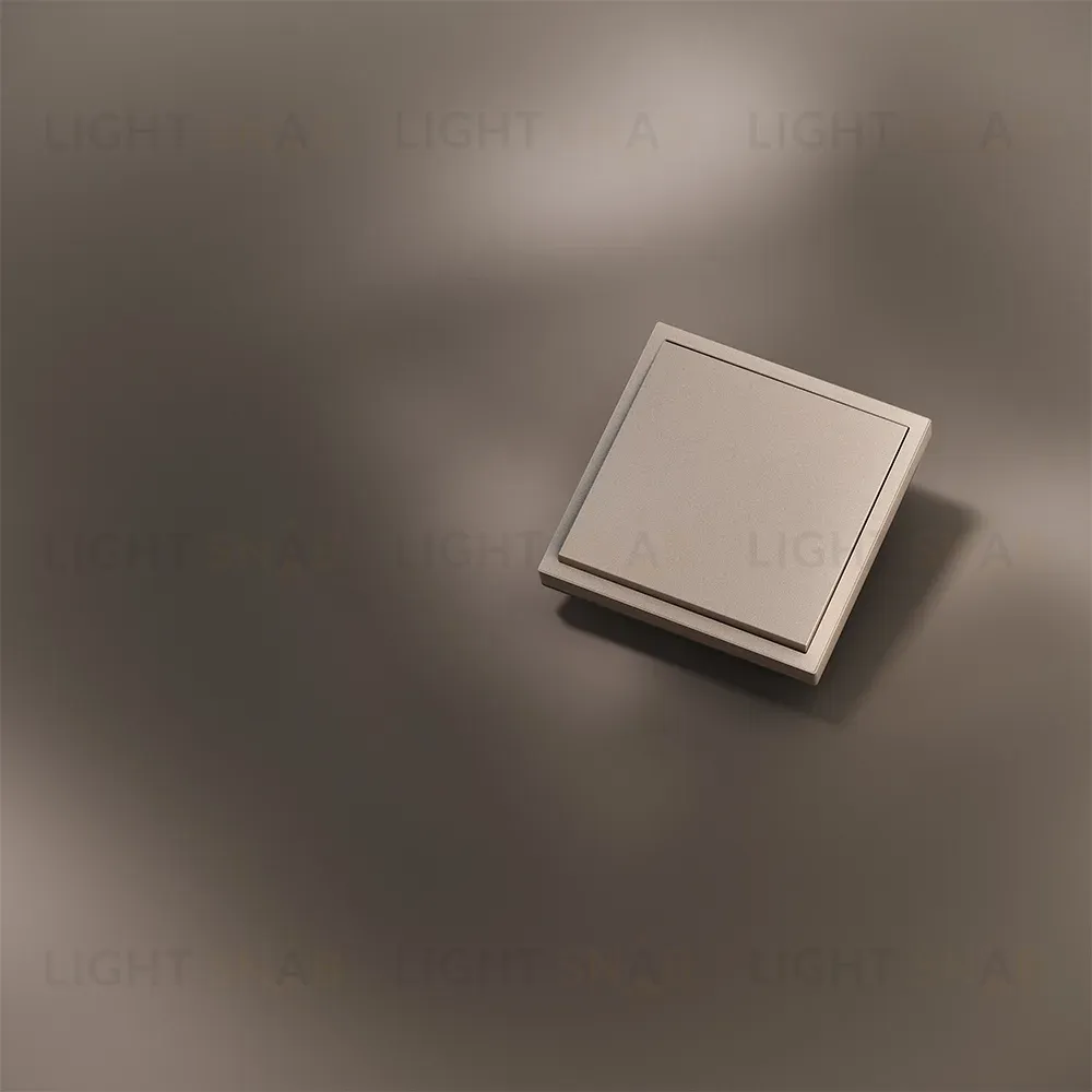 Клавиша для выключателя/переключателя одноклавишного S70 Metal (платина) Voltum VLSM000110 VLSM000110