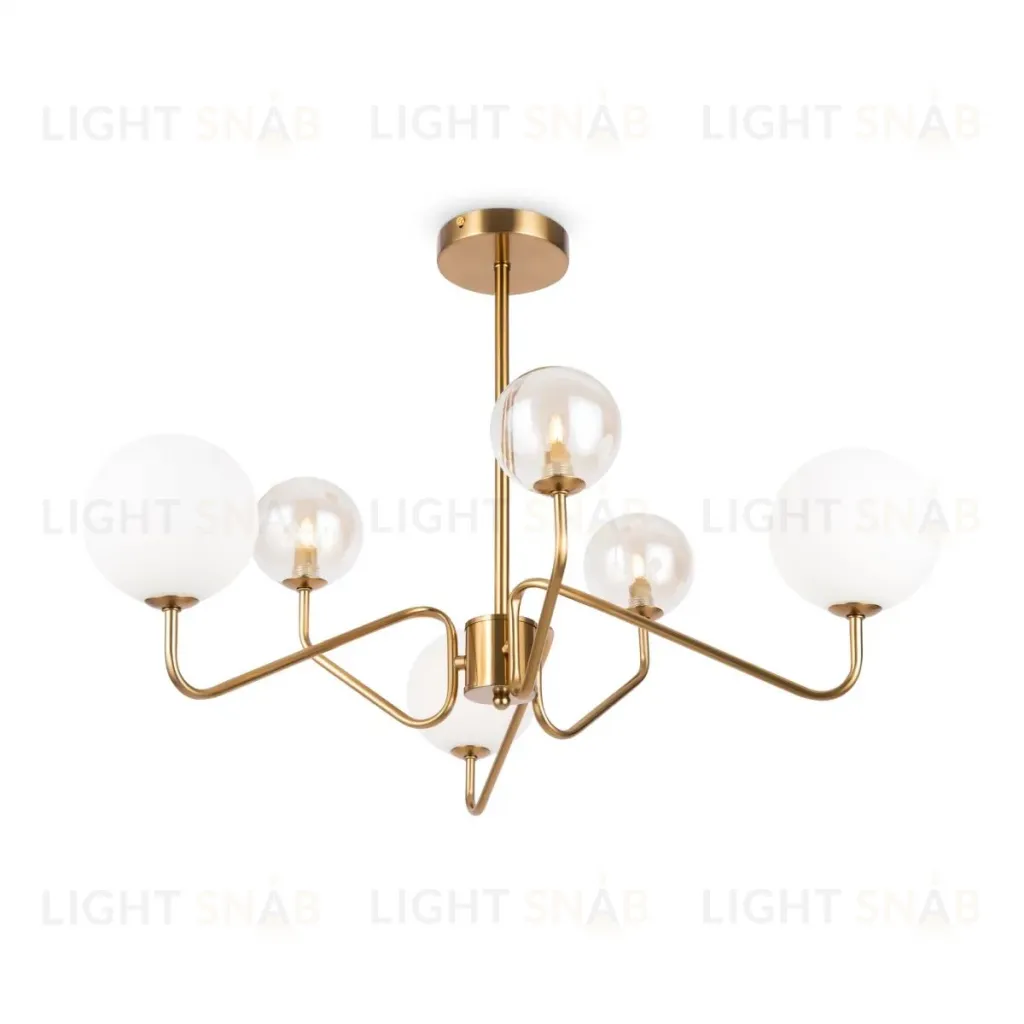 Люстра на штанге Freya Dewy FR5241PL-06BZ FR5241PL-06BZ