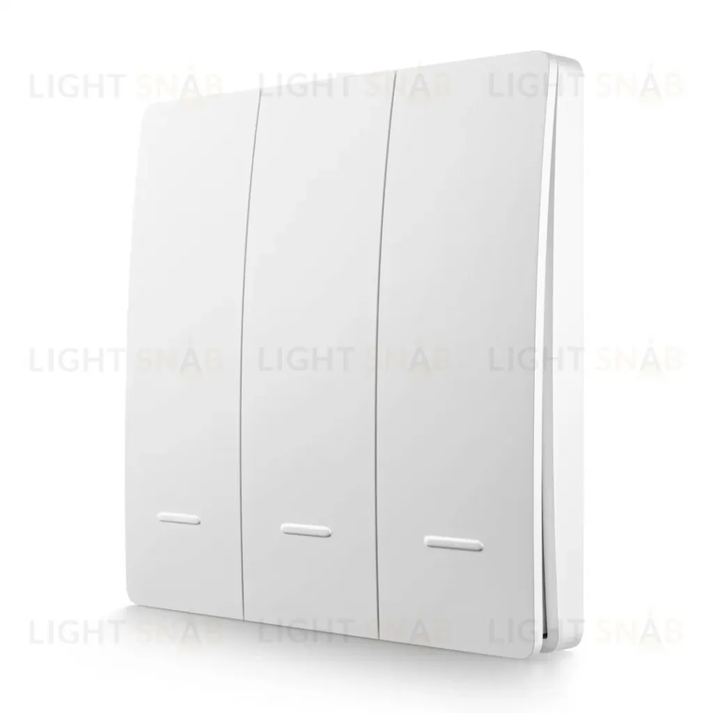 Выключатель кинетический 3кл., IP44, 2,4 ГГц, Smart, бел. Apeyron 04-73 04-73