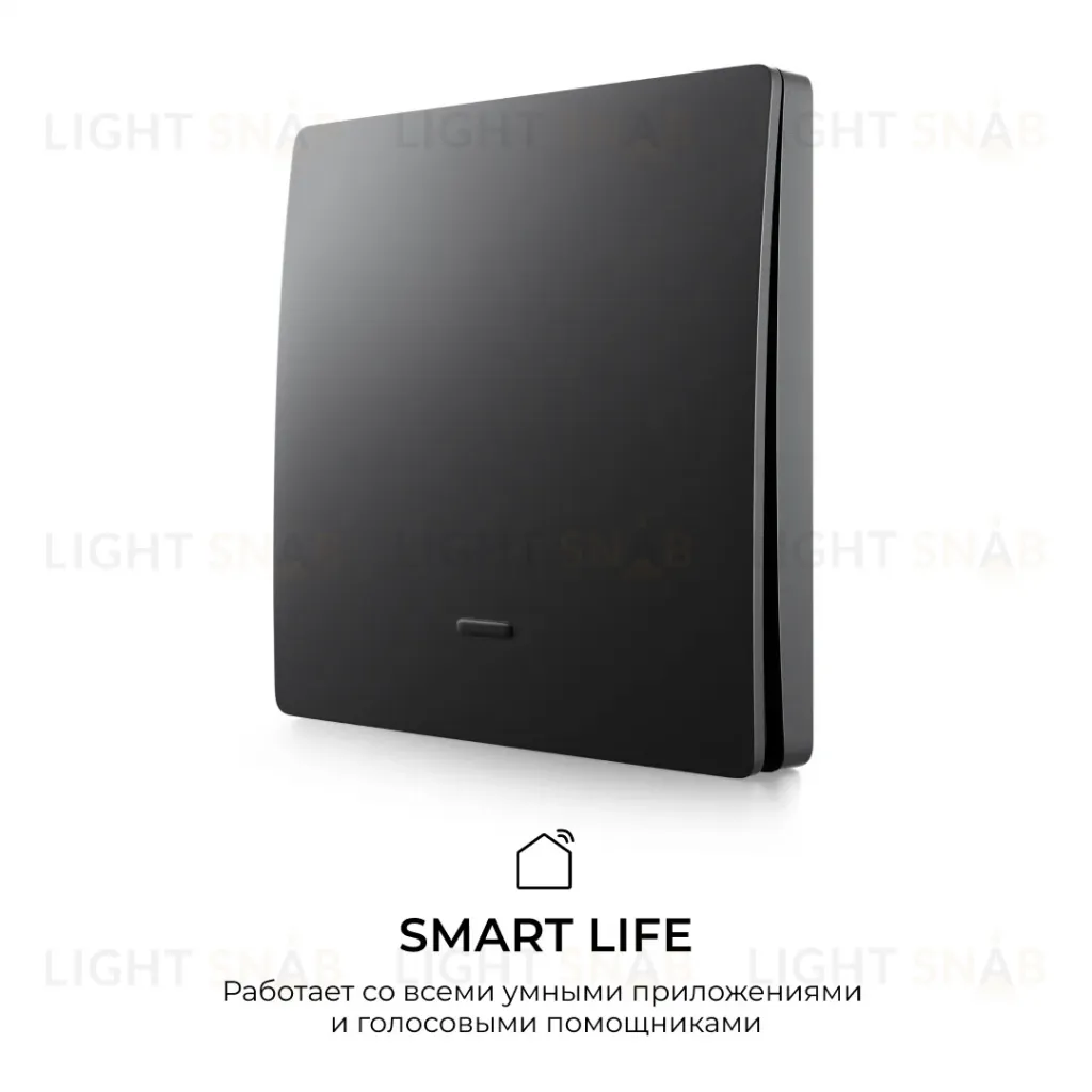 Реле с кинетическими выключателями, IP44, Wi-Fi 2,4 ГГц, Smart, 2выкл., 1 реле. чер. Apeyron 04-86 04-86