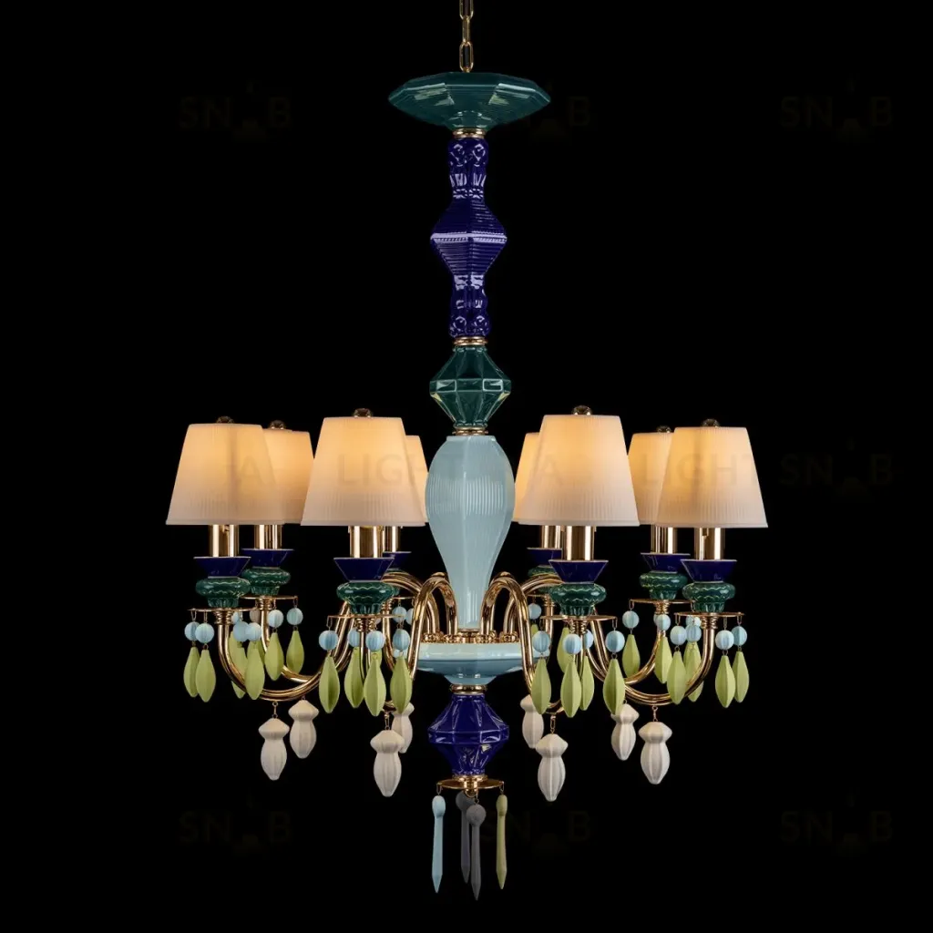 Подвесная люстра Loft IT Grace 10203/8 Green 10203/8 Green