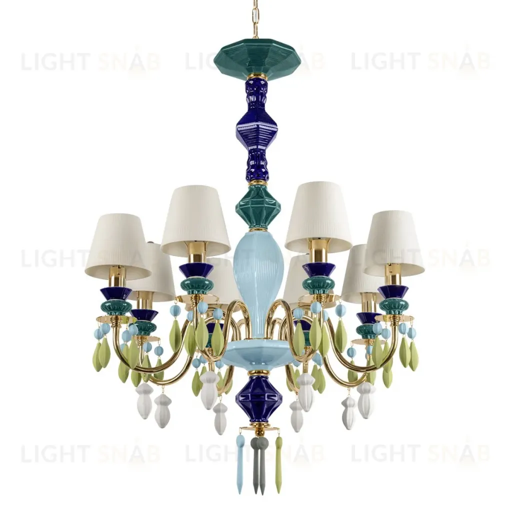 Подвесная люстра Loft IT Grace 10203/8 Green 10203/8 Green