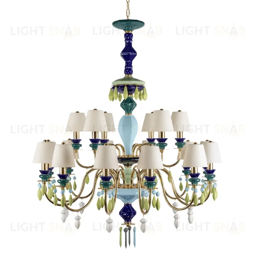 Подвесная люстра Loft IT Grace 10203/12+6 Green 10203/12+6 Green