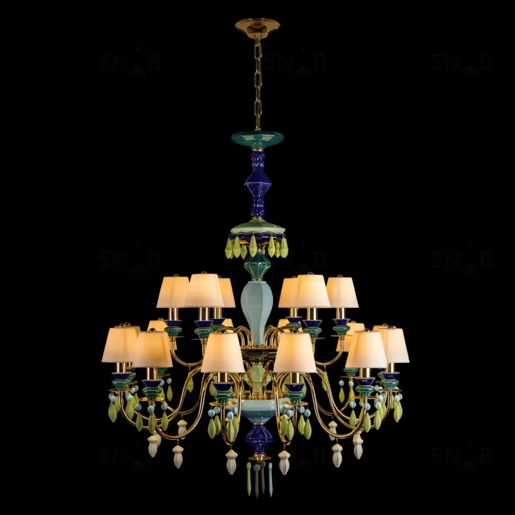 Подвесная люстра Loft IT Grace 10203/12+6 Green 10203/12+6 Green