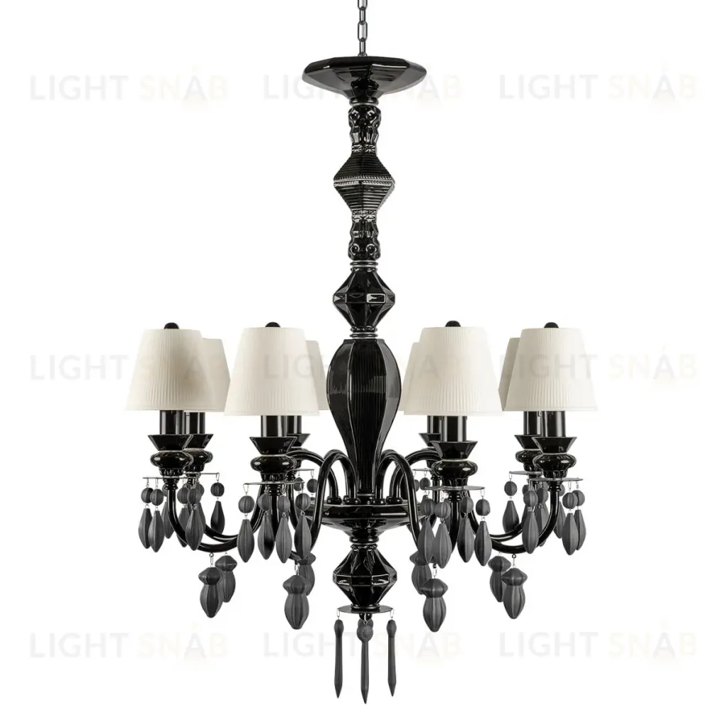 Подвесная люстра Loft IT Grace 10203/8 Black 10203/8 Black