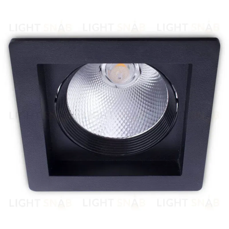 Встраиваемый светодиодный светильник Arte Lamp Privato A7007PL-1BK A7007PL-1BK