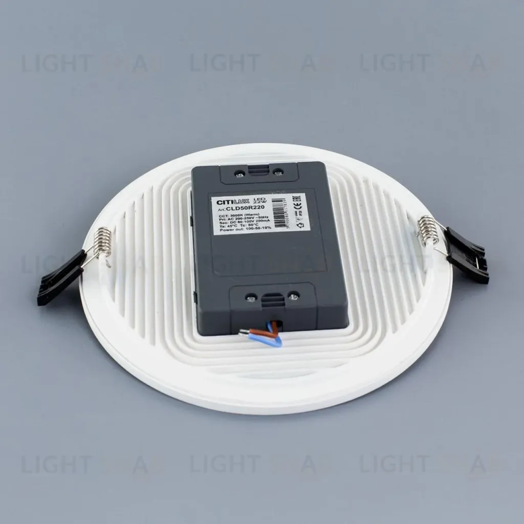 Встраиваемый светодиодный светильник Citilux Омега CLD50R220 CLD50R220