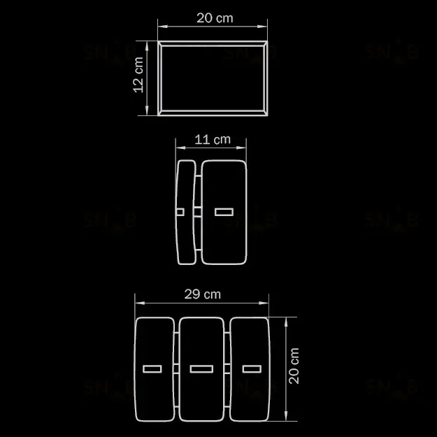 Настенный светильник Lightstar Lamella 801616 801616