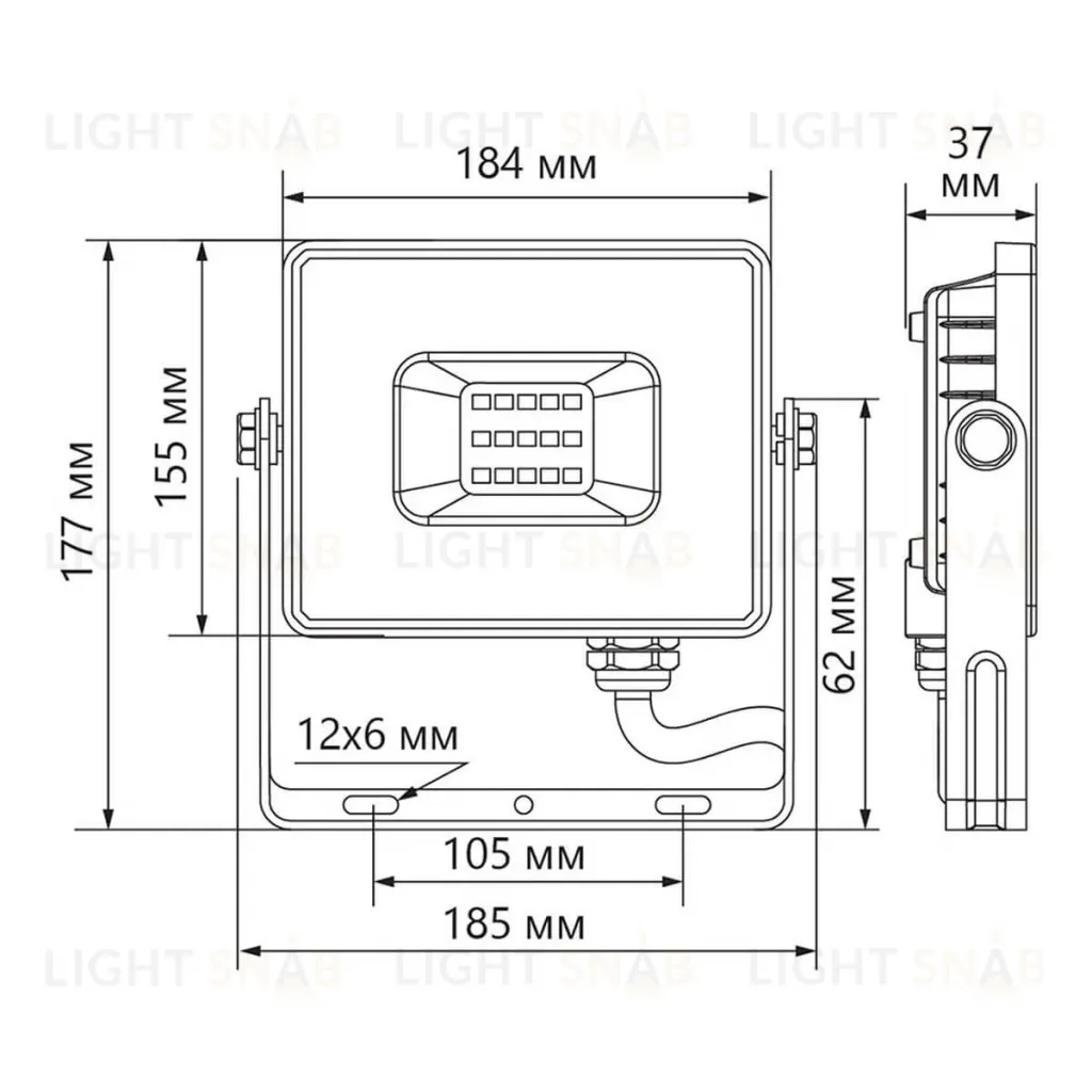 Светодиодный прожектор Feron LL922 100W 32103 32103
