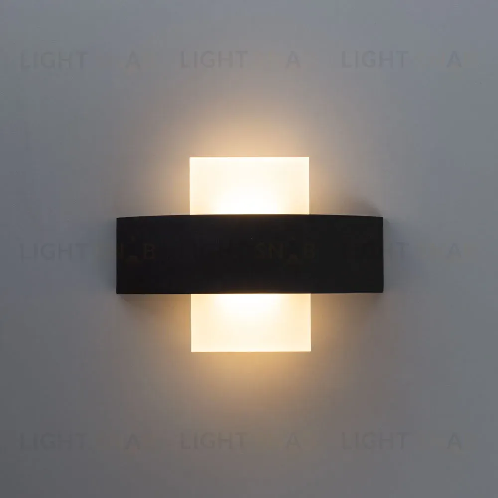 Уличный настенный светодиодный светильник Arte Lamp Croce A1444AP-1BK A1444AP-1BK