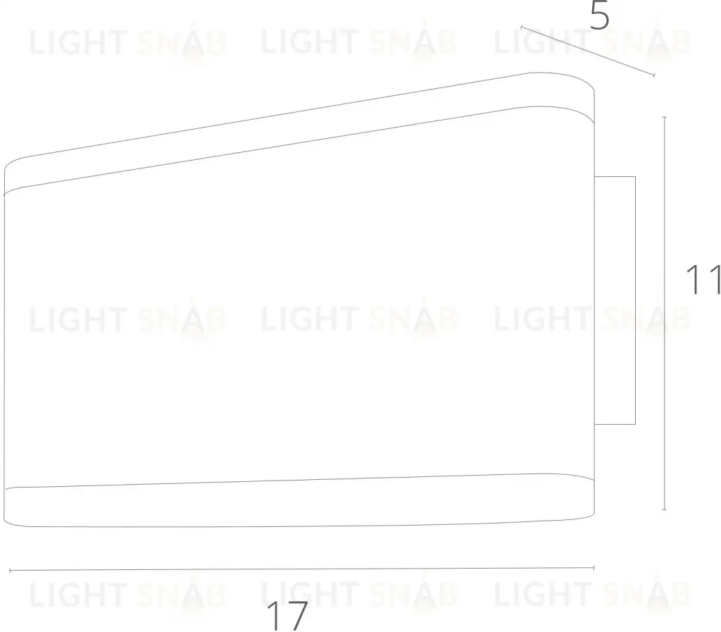 Уличный настенный светильник Arte Lamp Lingotto A8156AL-2GY A8156AL-2GY