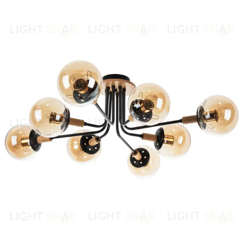 Люстра на штанге ARTE Lamp A2716PL-8BK A2716PL-8BK