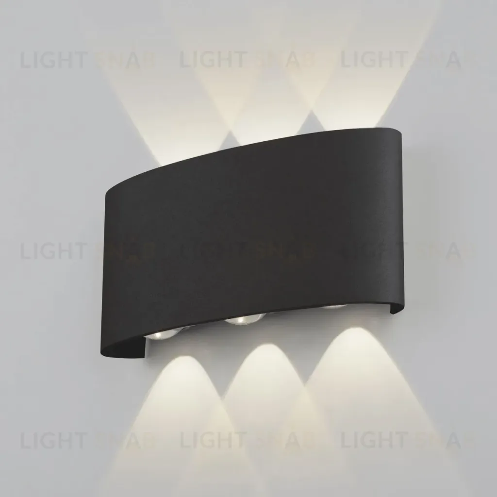 Настенный светильник Elektrostandard 1551 TECHNO LED TWINKY TRIO черный 4690389068027 a049671 4690389068027