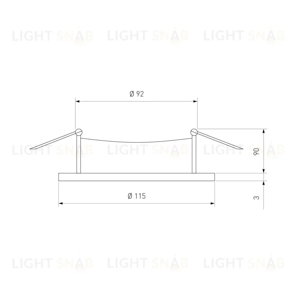 Встраиваемый светодиодный светильник Elektrostandard 9920 LED 15W 4200K белый 4690389162718 4690389162718