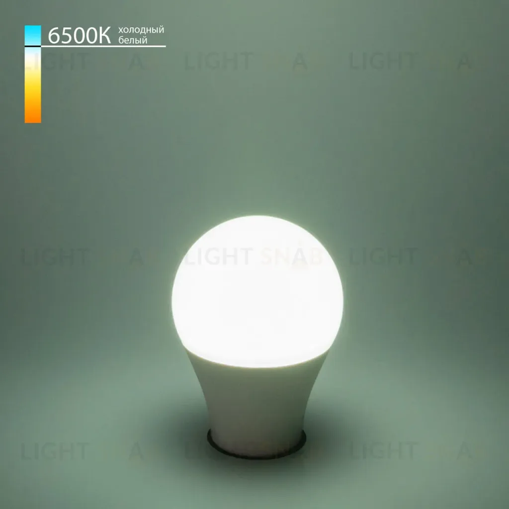 Лампа светодиодная Elektrostandard E27 10W 6500K груша матовая 4690389051791 4690389051791