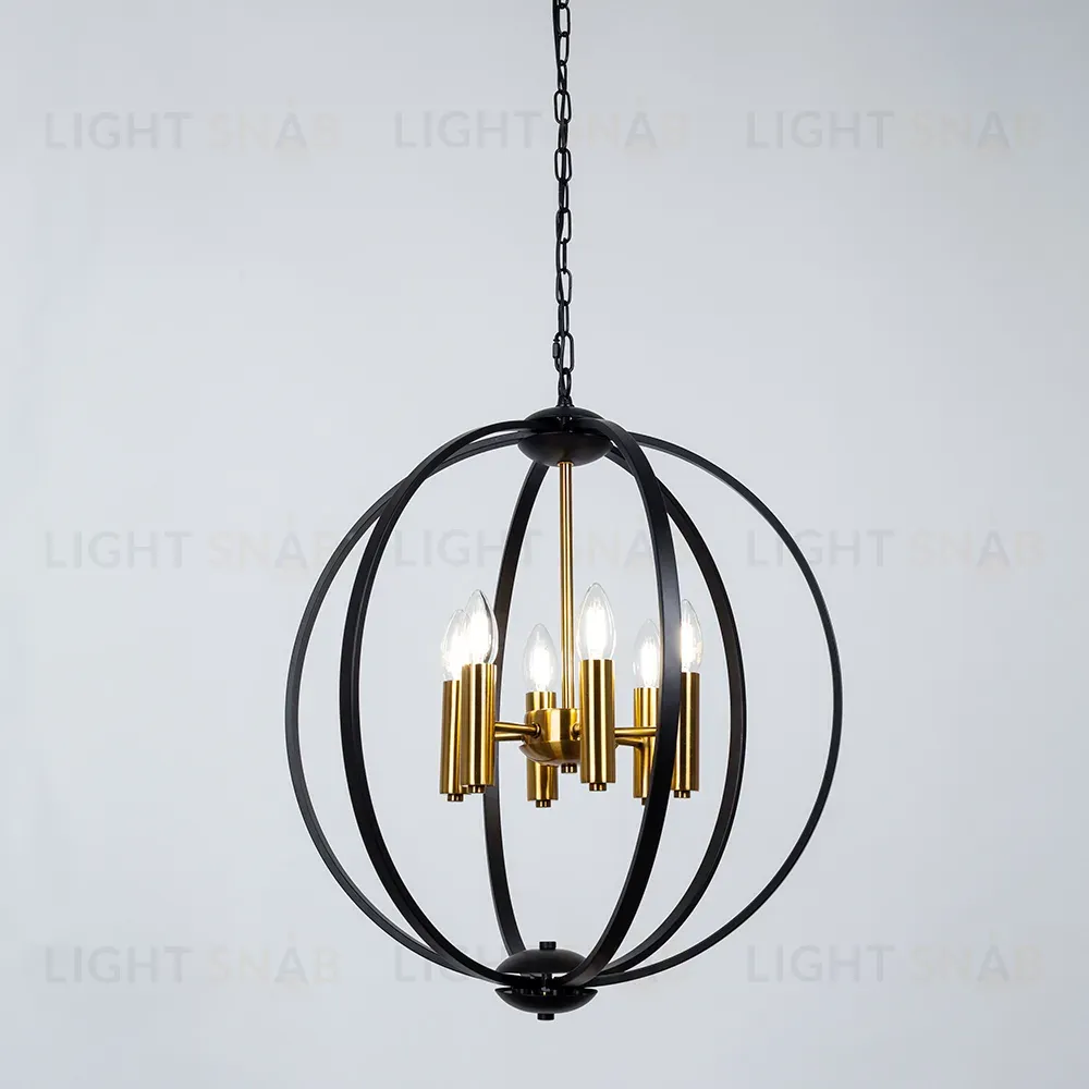 Подвесная люстра Arte Lamp Castula A7013SP-6BK A7013SP-6BK
