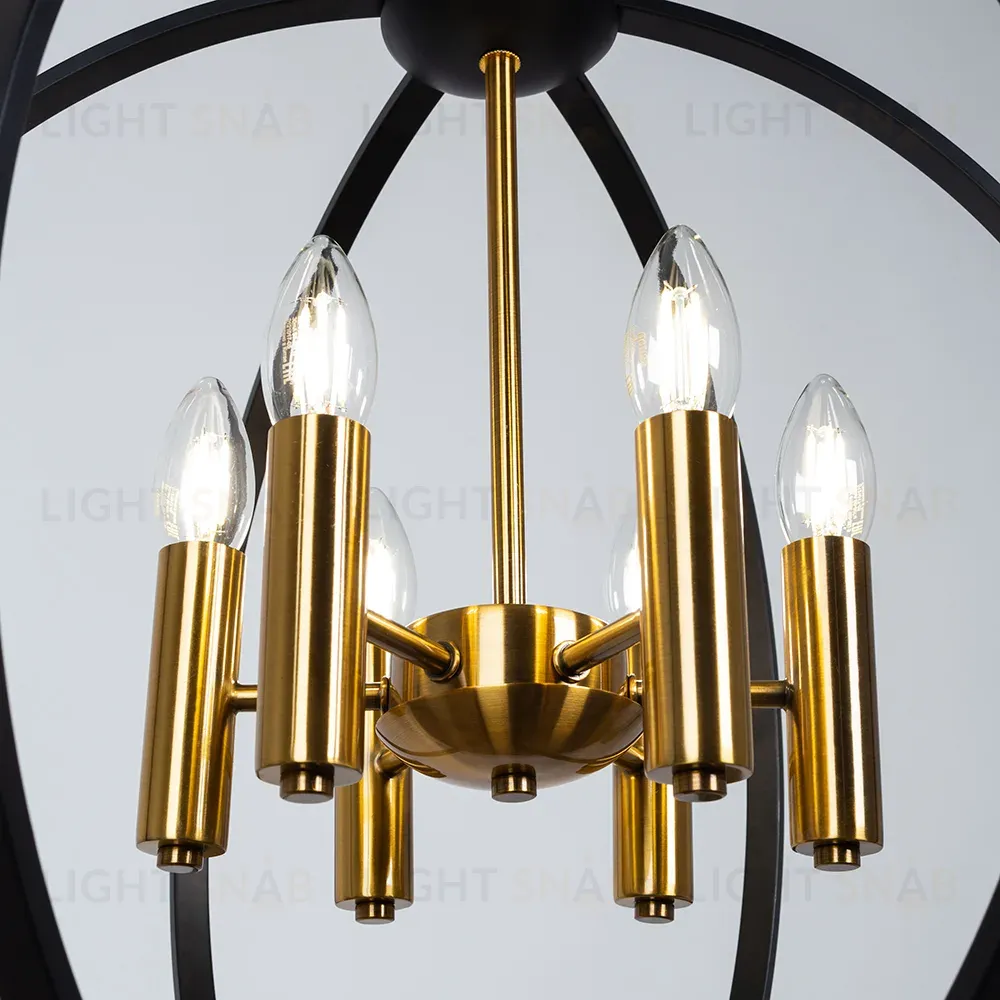 Подвесная люстра Arte Lamp Castula A7013SP-6BK A7013SP-6BK