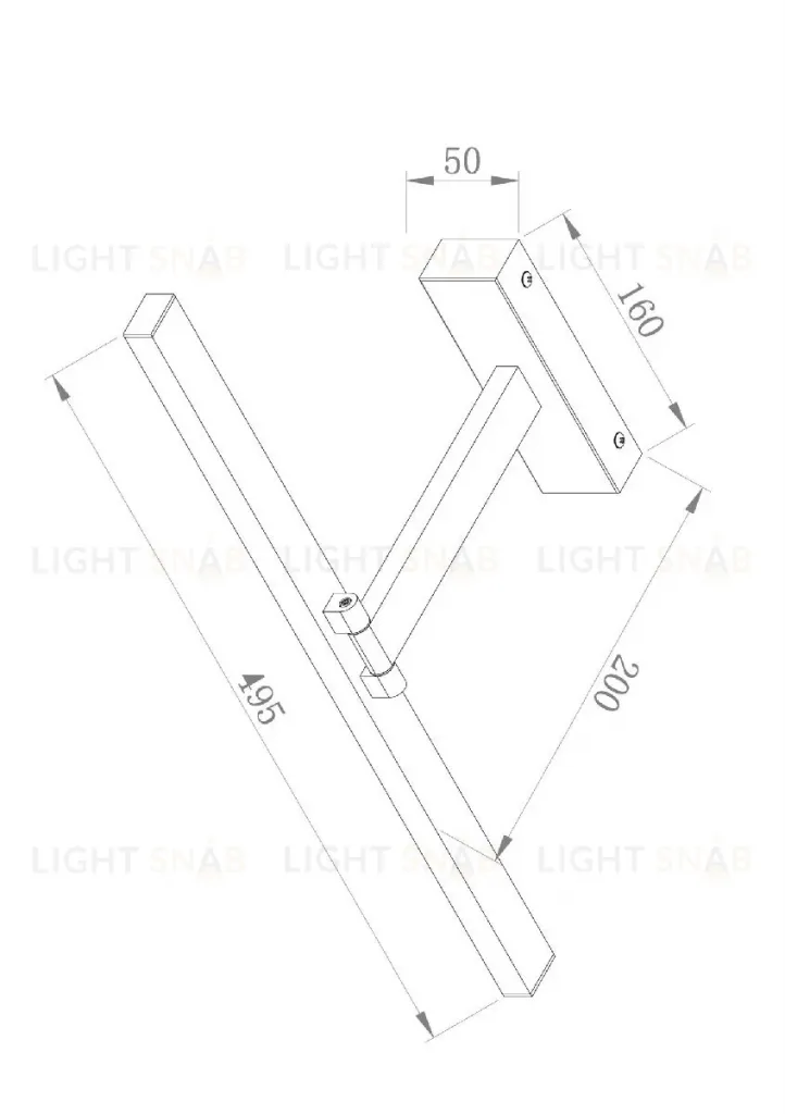 Подсветка для зеркал Maytoni Bris MIR008WL-L12B4K MIR008WL-L12B4K