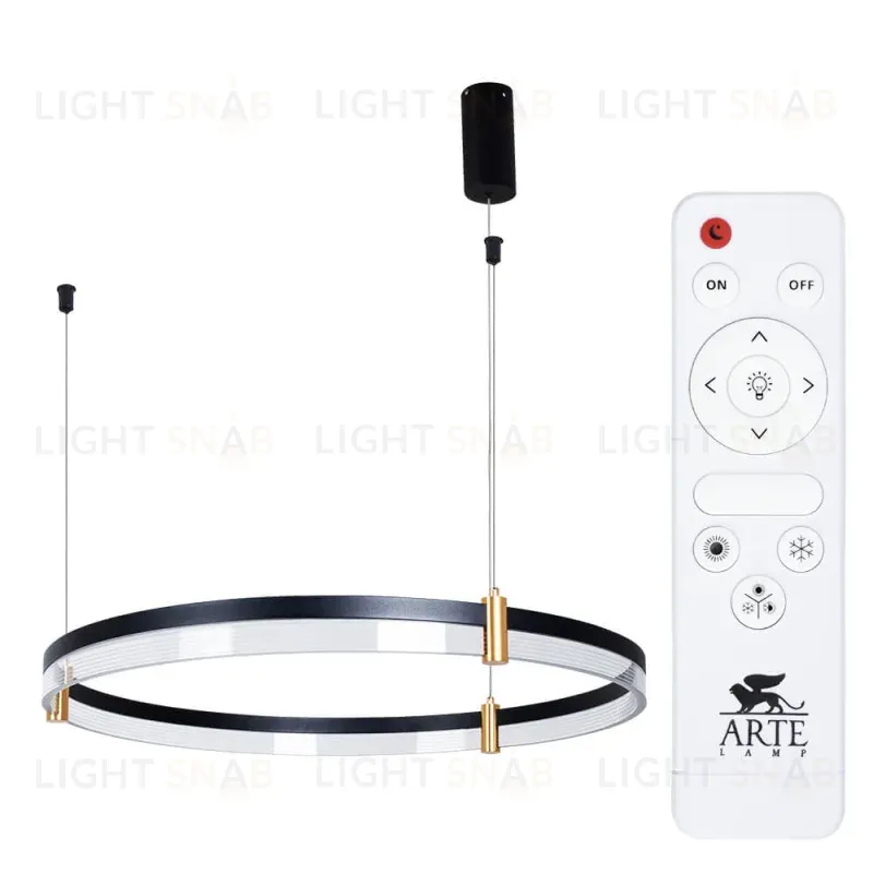 Подвесной светодиодный светильник Arte Lamp Mercury A2184SP-1BK A2184SP-1BK