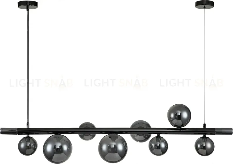 Подвесная люстра Indigo Canto 11026/10PL Black V000241 V000241