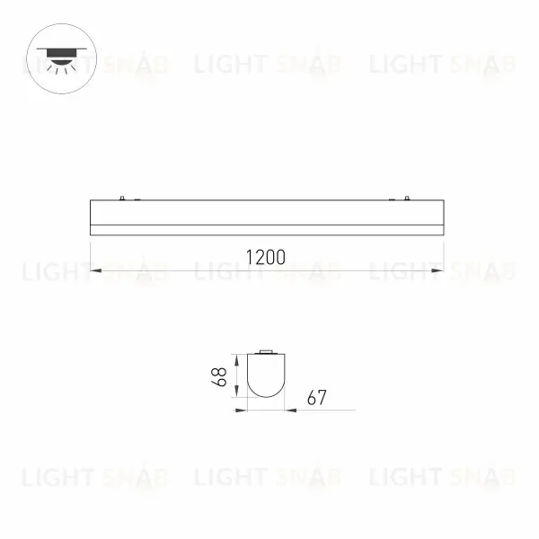Потолочный светильник Arlight ALT-Largo-1200-30W Day4000 030991 030991