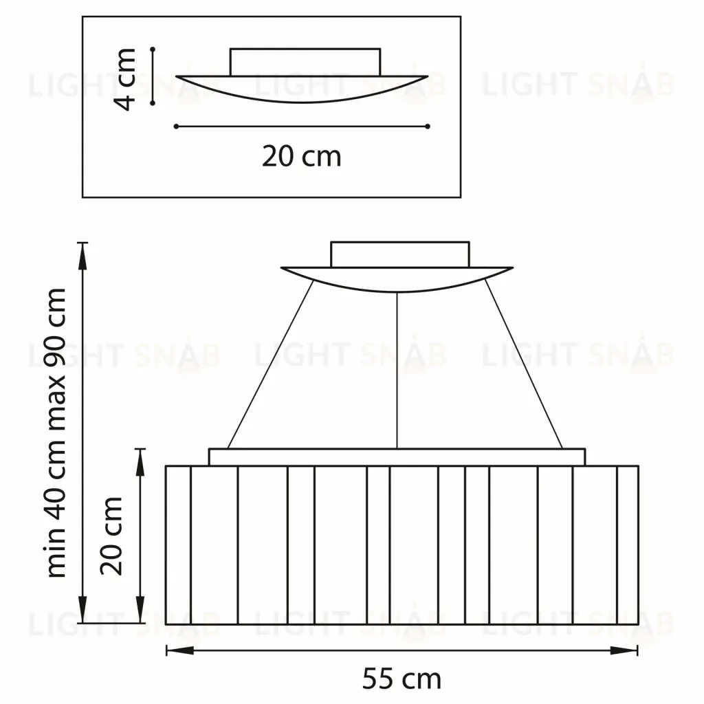 Подвесная люстра Lightstar Nubi 802167 802167