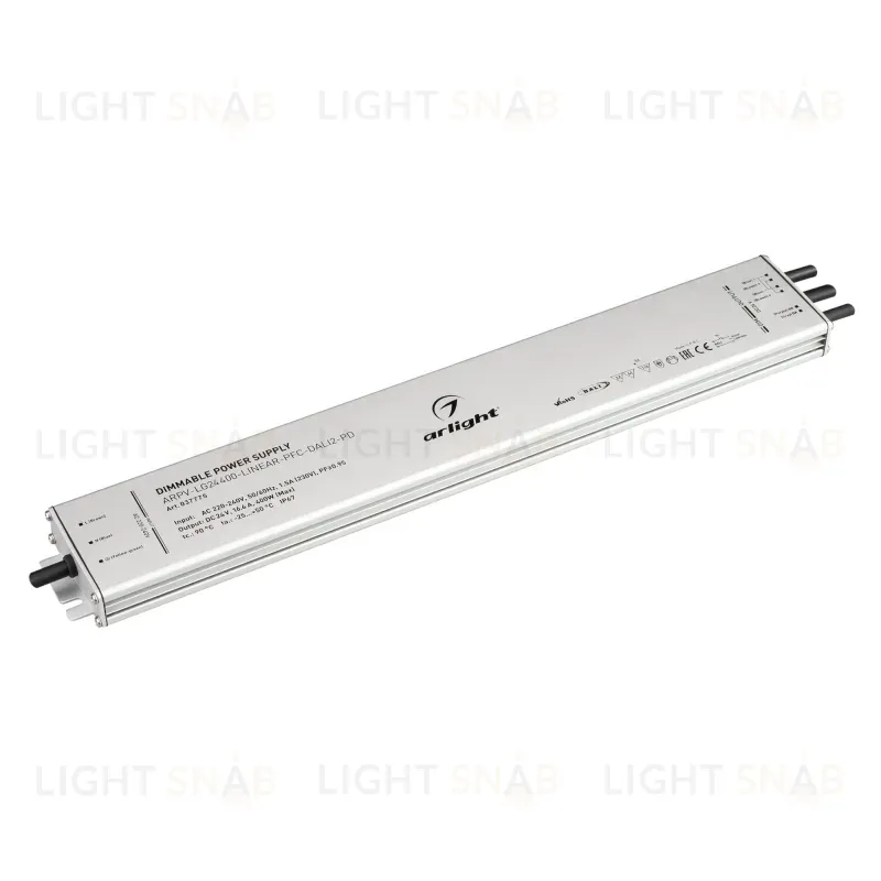 Блок питания Arlight ARPV-LG24400-LINEAR-PFC-DALI2-PD (24V, 16.7A, 400W) 037775 037775