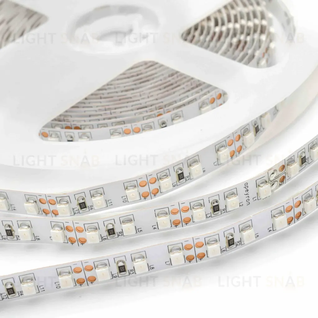 Светодиодная лента Apeyron 12В СТ 9,6Вт/м smd3528, 120д/м IP20 5м синяя 00-18 00-18