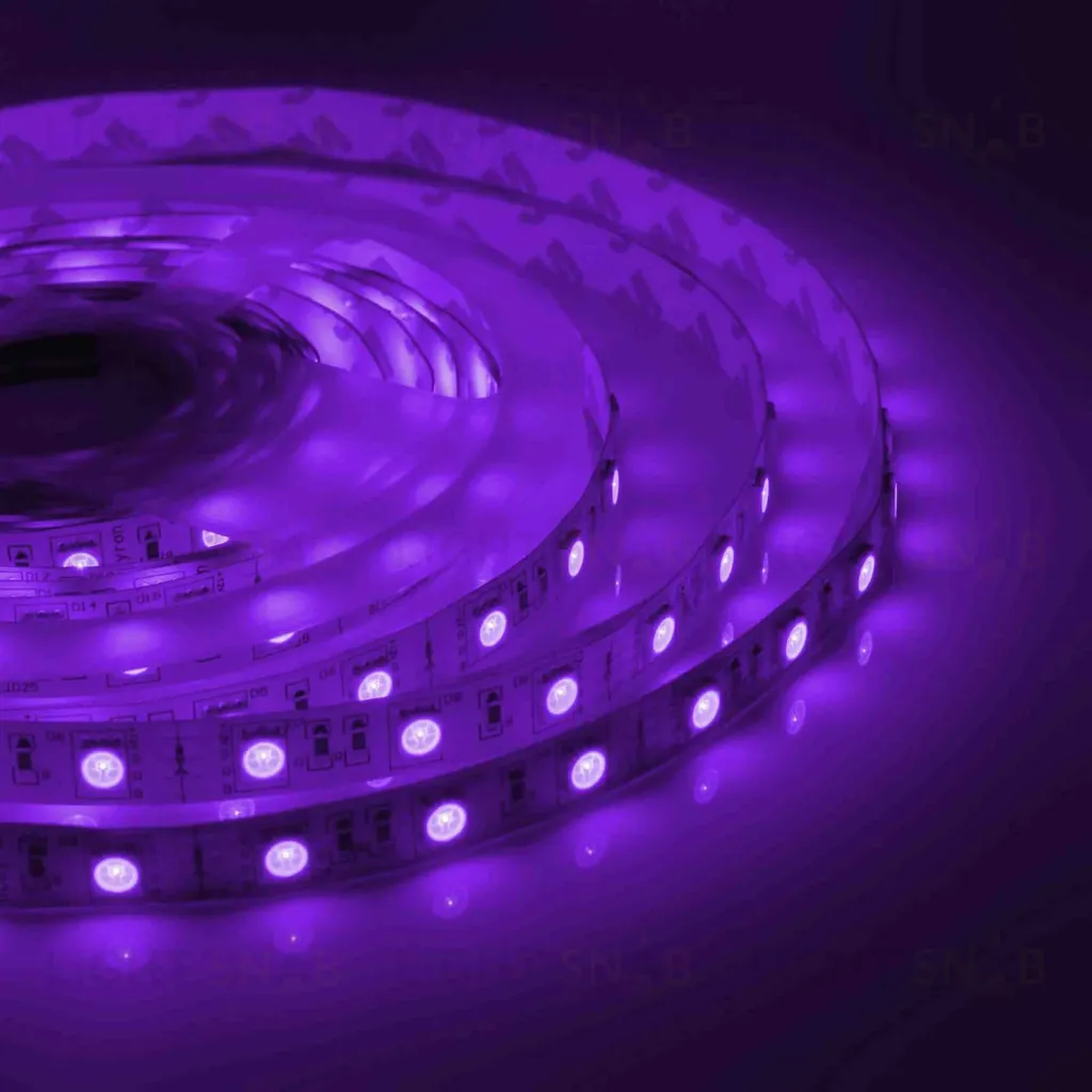 Светодиодная лента Apeyron 12В СТ 7,2Вт/м smd5050 30д/м IP20 5м RGB 00-38 00-38