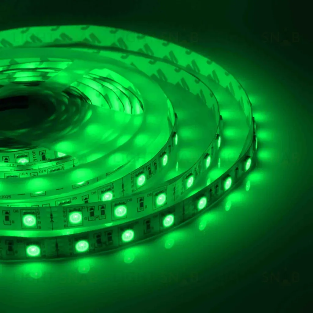 Светодиодная лента Apeyron 12В СТ 7,2Вт/м smd5050 30д/м IP20 5м RGB 00-38 00-38