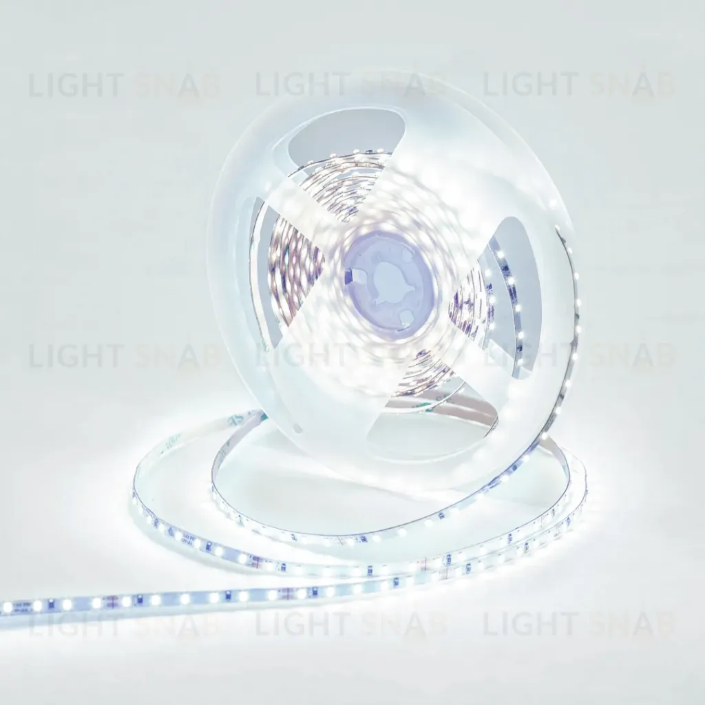 Светодиодная лента Apeyron 24В 5,4Вт/м smd2216, 120д/м IP20 480Лм/м 5м 6500К R00-380 R00-380
