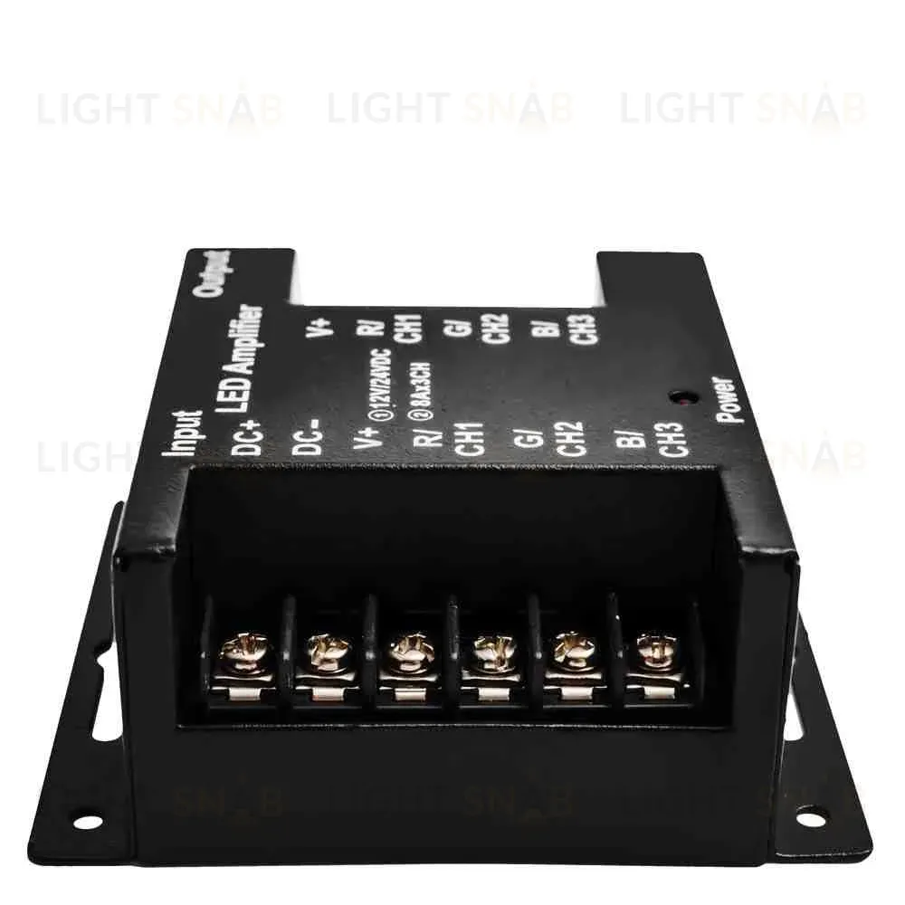 Усилитель RGB Apeyron 12В 288Вт 3 канала*8А 04-04(288) 04-04(288)