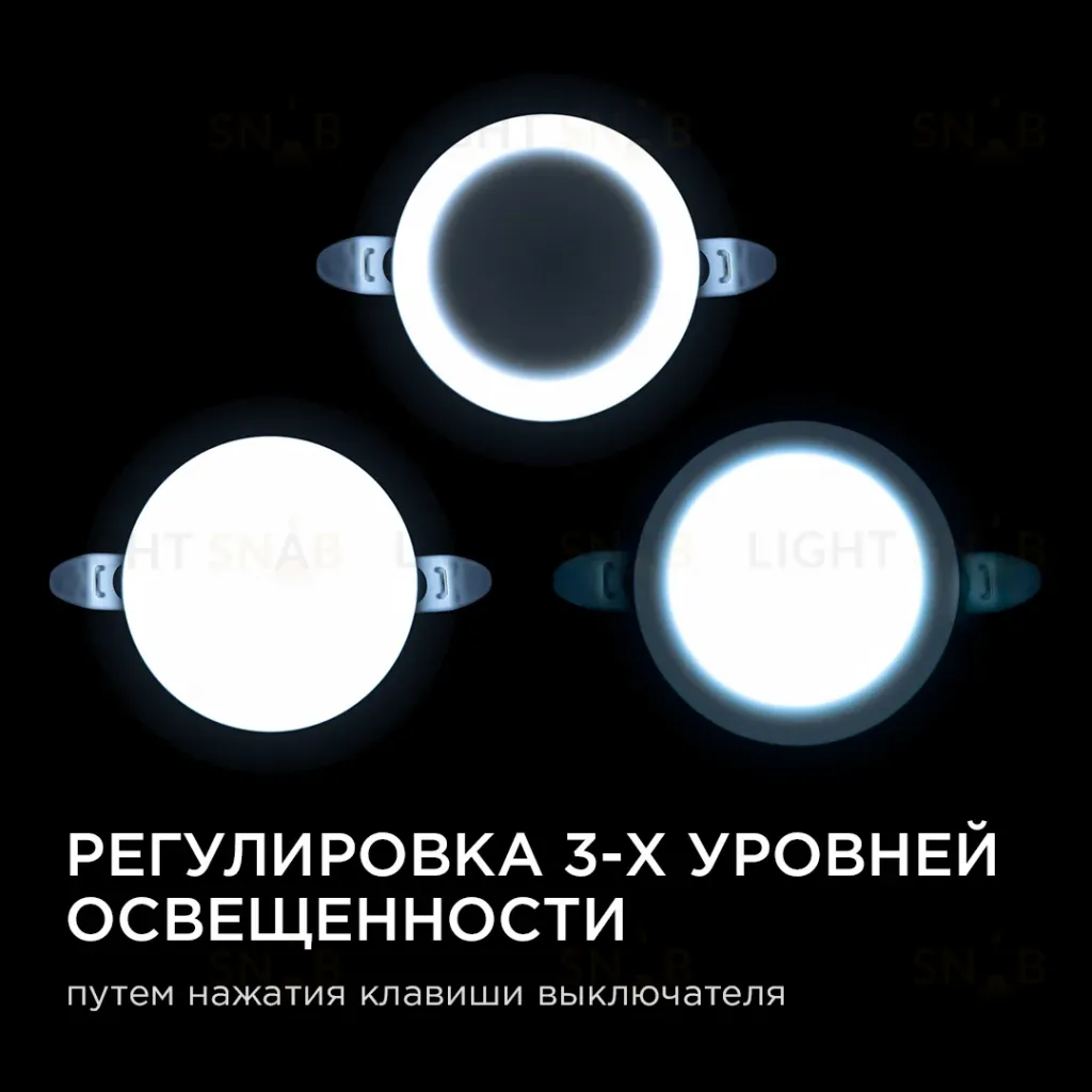 Встраиваемая светодиодная панель безрамочная Apeyron FLP 06-102 06-102