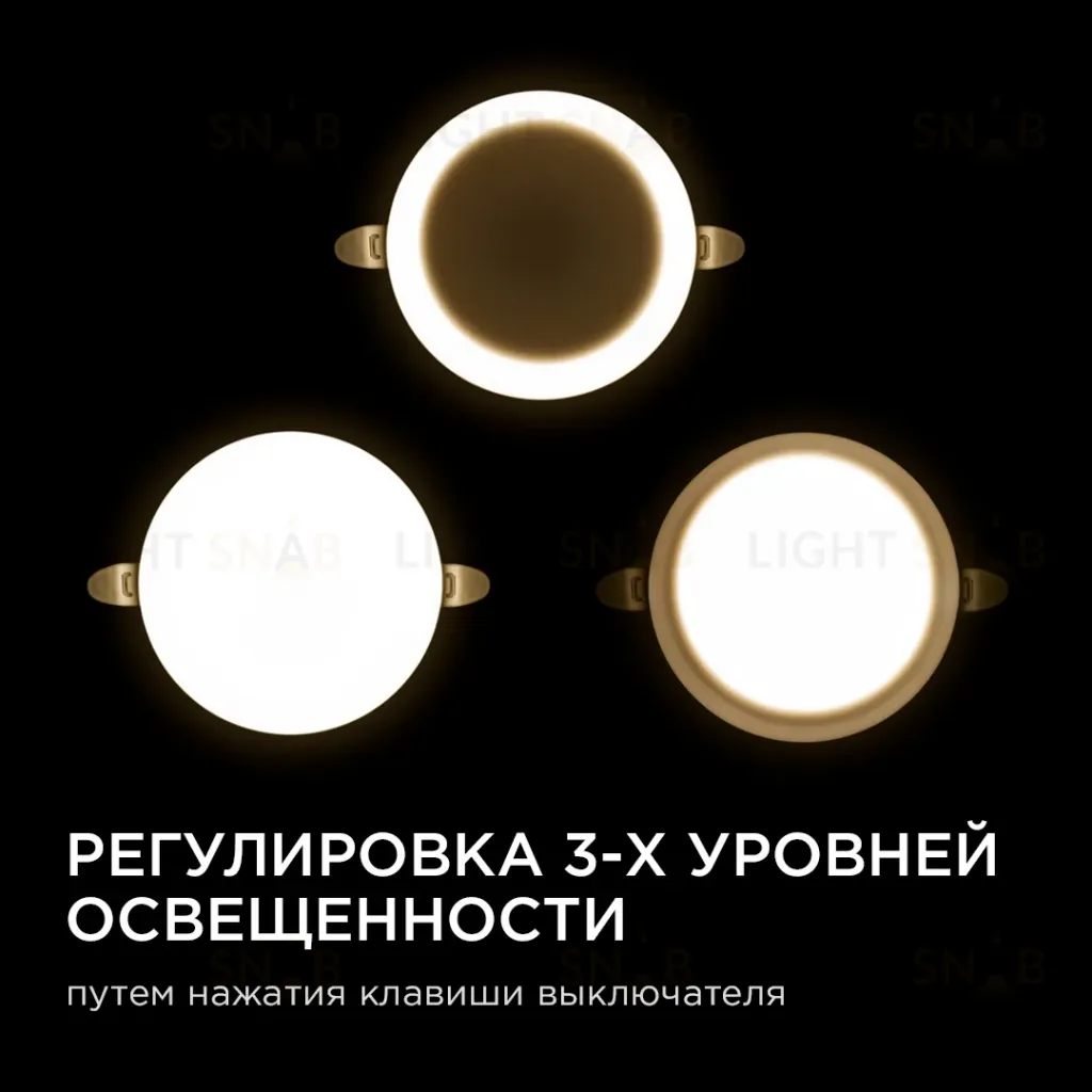 Встраиваемая светодиодная панель безрамочная Apeyron FLP 06-104 06-104