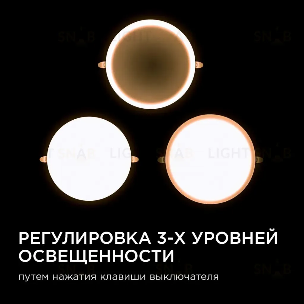Встраиваемая светодиодная панель безрамочная Apeyron FLP 06-110 06-110
